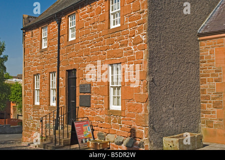 Das Haus von Robert Burns, feierte Schottlands Dichter, Burns Street, Dumfries, Dumfries and Galloway, Schottland, Europa Stockfoto