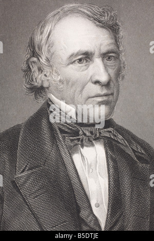 Zachary Taylor, 1780-1850. US-Militärführer und 12. Präsident der Vereinigten Staaten von Amerika. Stockfoto