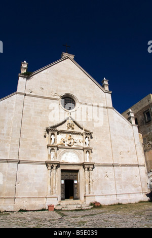 St Mary Abtei Santa Maria a Mare Insel San Nicola Tremiti Gragano Apulien Italien Stockfoto