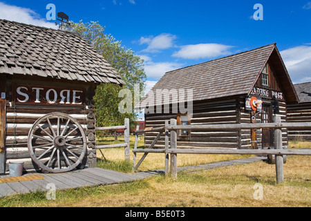 Vier Winde Trading Post, St. Ignatius, Missoula Region, Montana, USA, Nordamerika Stockfoto