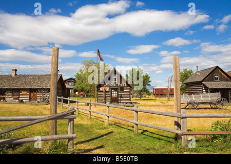 Vier Winde Trading Post, St. Ignatius, Missoula Region, Montana, USA, Nordamerika Stockfoto