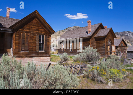 Bannack Staatspark Geisterstadt, Dillon, Montana, USA, Nordamerika Stockfoto