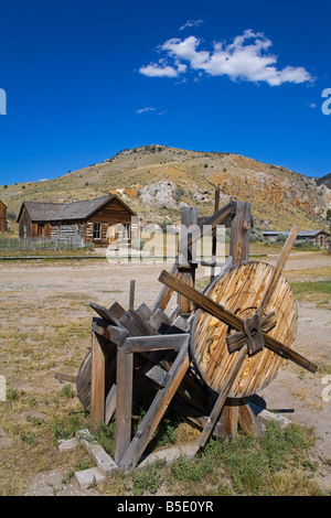 Bannack Staatspark Geisterstadt, Dillon, Montana, USA, Nordamerika Stockfoto