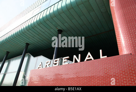 Emirates-Stadion, die Heimat von Premier League Arsenal London, Highbury, Nord-London, England, UK Stockfoto