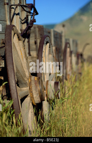 Trailways Museum, Cody, Wyoming, USA, Nordamerika Stockfoto