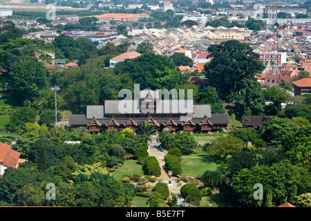 Sultanat Palast in Melaka, Malaysia Stockfoto