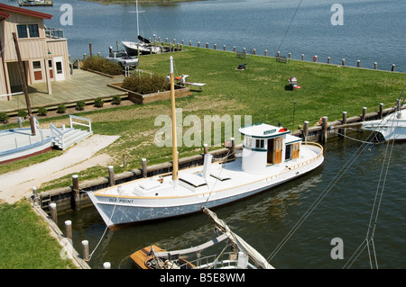 Chesapeake Bay Maritime Museum, St. Michaels, Talbot County, Miles River, Chesapeake Bay Gegend, Maryland, USA, Nordamerika Stockfoto