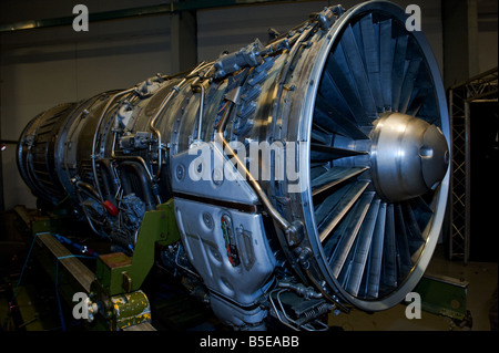 Unmontierte Pratt und Whitney F-100 Jet-Engine für Feuerwehrmann F16 A B der Motor ist in den USA bauen und wissen als sehr zuverlässig Stockfoto