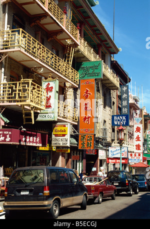 Chinatown San Francisco, Kalifornien, Vereinigte Staaten von Nordamerika Stockfoto