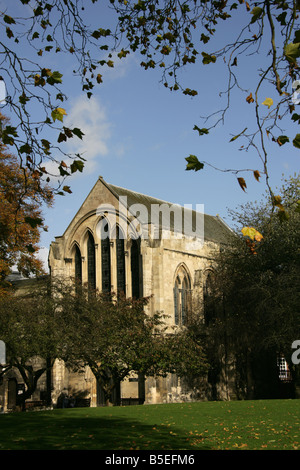 City of York, England. York Minster Bibliothek und Archive sind in der ehemaligen Palast des Erzbischofs in Dean Park untergebracht. Stockfoto