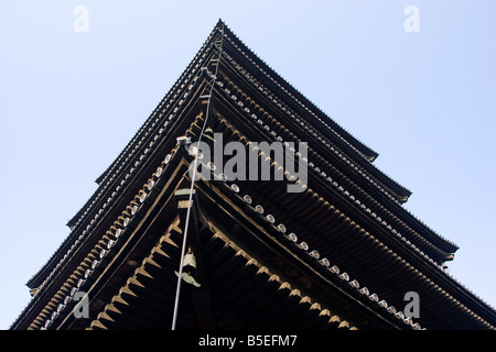 Der Toji Tempel in Kyoto, Japan. Stockfoto