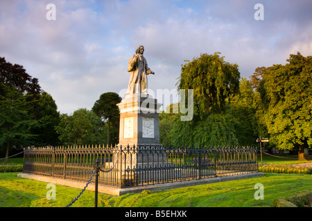 Statue von Isaac Wattson Watts Park Southampton City Centre Hampshire England Stockfoto