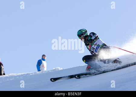 Sölden Österreich 26.Okt Bode Miller USA die Herren Riesenslalom Rennen am Rettenbach Gletscher Stockfoto