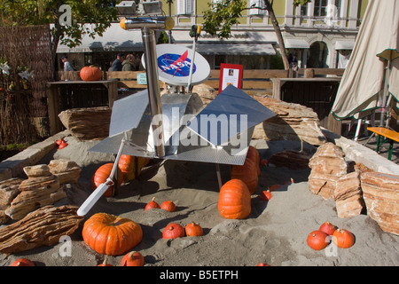 Kürbisfest bin Waltherplatz in Bozen. Kürbisfest in dem Waltherplatz in Bozen-Südtirol-Trentino-Südtirol-Südtirol Stockfoto