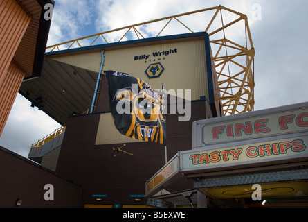 Molineux Stadium Heimat von Wolverhampton wandert Football Club Stockfoto