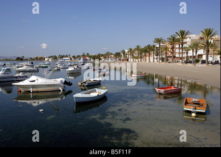 Das Resort Los Alcazares am Rande des Mar Menor, Spanien Stockfoto