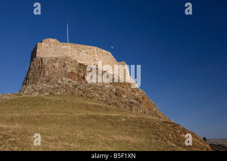 Lindisfarne Schloß auf Holy Island Berwick nach Tweed Northumberland Stockfoto