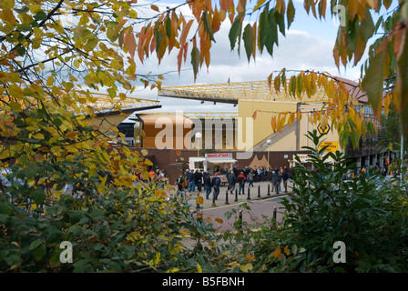 Molineux Stadium Heimat von Wolverhampton wandert Football Club Stockfoto