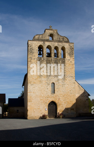 Mur Clocher in Fanlac Dordogne Frankreich. Vertikale 87181 Mur Clocher Fanlac Stockfoto