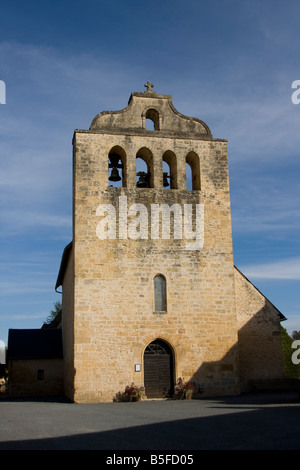 Mur Clocher in Fanlac Dordogne Frankreich. Vertikale 87182 Mur Clocher Fanlac Stockfoto