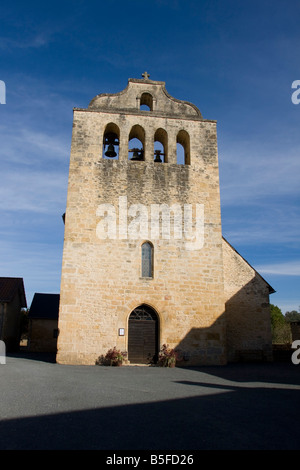 Mur Clocher in Fanlac Dordogne Frankreich. Vertikale 87183 Mur Clocher Fanlac Stockfoto