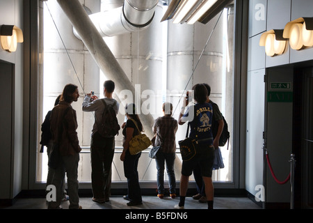 Tag bei Lloyds of London zu öffnen, wenn die Öffentlichkeit das Gebäude, entworfen von Richard Rogers besuchen kann Stockfoto