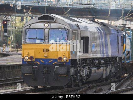 Fracht-Lokomotive Stockfoto