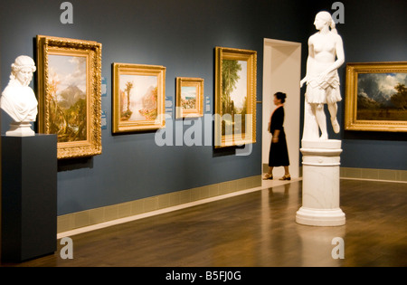 Houston Museum of Fine Arts Galerie für amerikanische Malerei und Skulptur Stockfoto