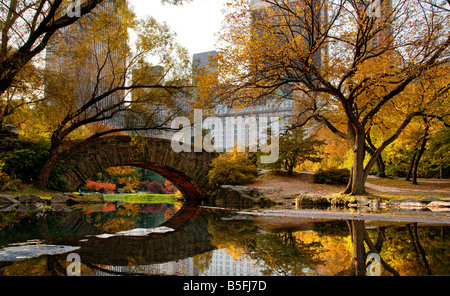 Central Park im Herbst fallen, New York, New York, Amerika, Usa. Stockfoto