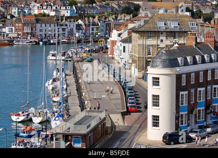 Weymouth Hafen, Dorset, England, Großbritannien Stockfoto