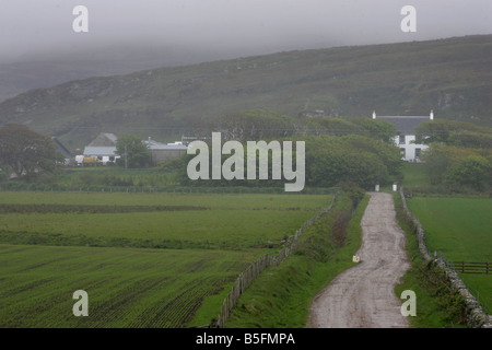 allgemeine Ansicht Kilchoman Distillery der ersten neuen Destillerie auf Islay seit 120 Jahren Stockfoto