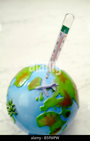 Globale Erwärmung Stockfoto