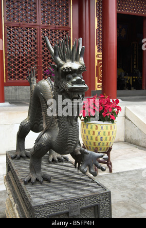 Drachenstatue im Sommerpalast, Beijing Stockfoto