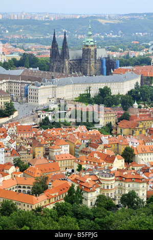 Pragerburg Tschechien Stockfoto