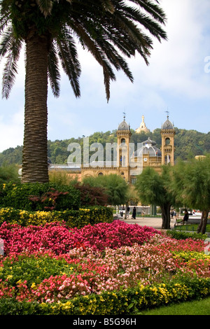 Das Rathaus in Donostia-San Sebastian Guipuzcoa baskische Land Nordspanien Stockfoto