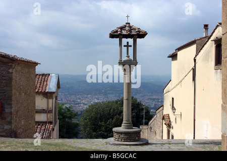 Kloster von San Francesco, Fiesole, Toskana Stockfoto