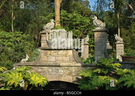 Dodo Terrasse Mount Stewart Strangford Lough-Nordirland Stockfoto