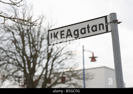 Der Hauptsitz der IKEA in Älmhult, Schweden Stockfoto