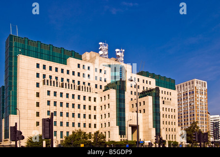 Vauxhall Kreuz MI6 Secret Service-Gebäude, London Stockfoto