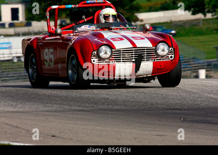 Elkhart Lake Vintage Festival 2008 Road America Wisconsin Stockfoto