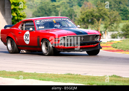 Elkhart Lake Vintage Festival 2008 Road America Wisconsin Stockfoto