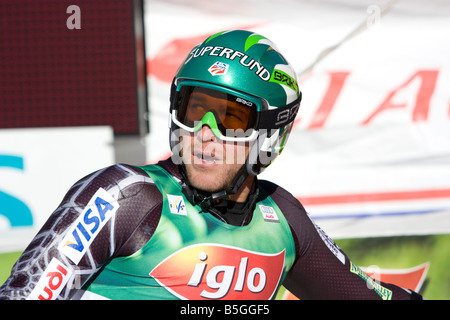 Sölden Österreich 26.Okt Bode Miller USA die Herren Riesenslalom Rennen am Rettenbach Gletscher Stockfoto