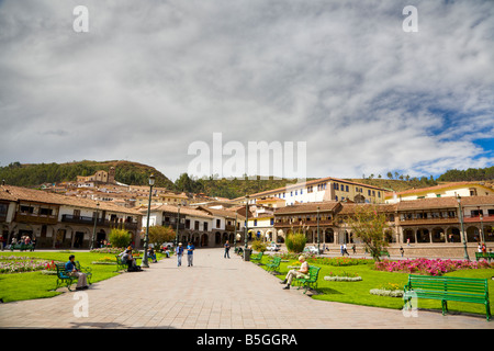 Plaza de Armas Stockfoto