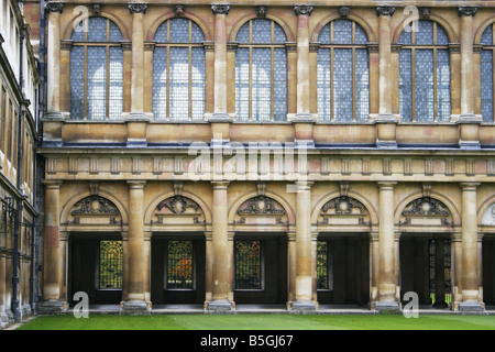 Die Wren Library über Nevile des Gerichts Trinity College in Cambridge Stockfoto