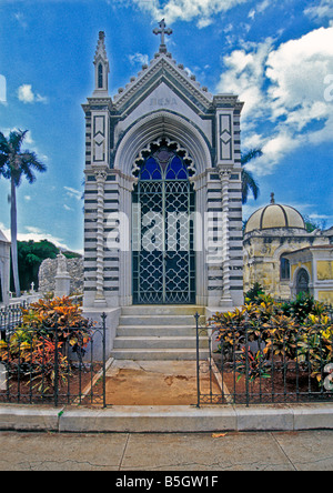 Die Nekropole Cristóbal Colón (Havanna-Kuba-Friedhof), Havanna Friedhof Friedhof Cristóbal Colón (Christopher Columbus) Stockfoto