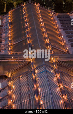 Dach der Bahnhof Liverpool Street, London Stockfoto