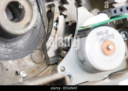 Innenansicht der sicheren Elektronikschloss Kaba Mas X 09 Stockfoto