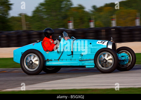 Elkhart Lake Vintage Festival 2008 Road America Wisconsin Stockfoto