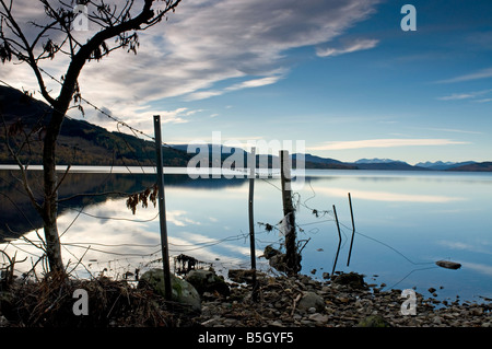 Loch Rannoch Perthshire Region Tayside Schottland UK SCO 1107 Stockfoto