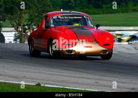 Elkhart Lake Vintage Festival 2008 Road America Wisconsin Stockfoto